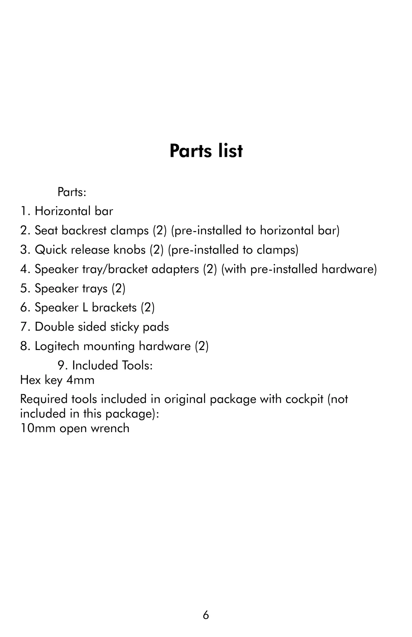 Manual page 6